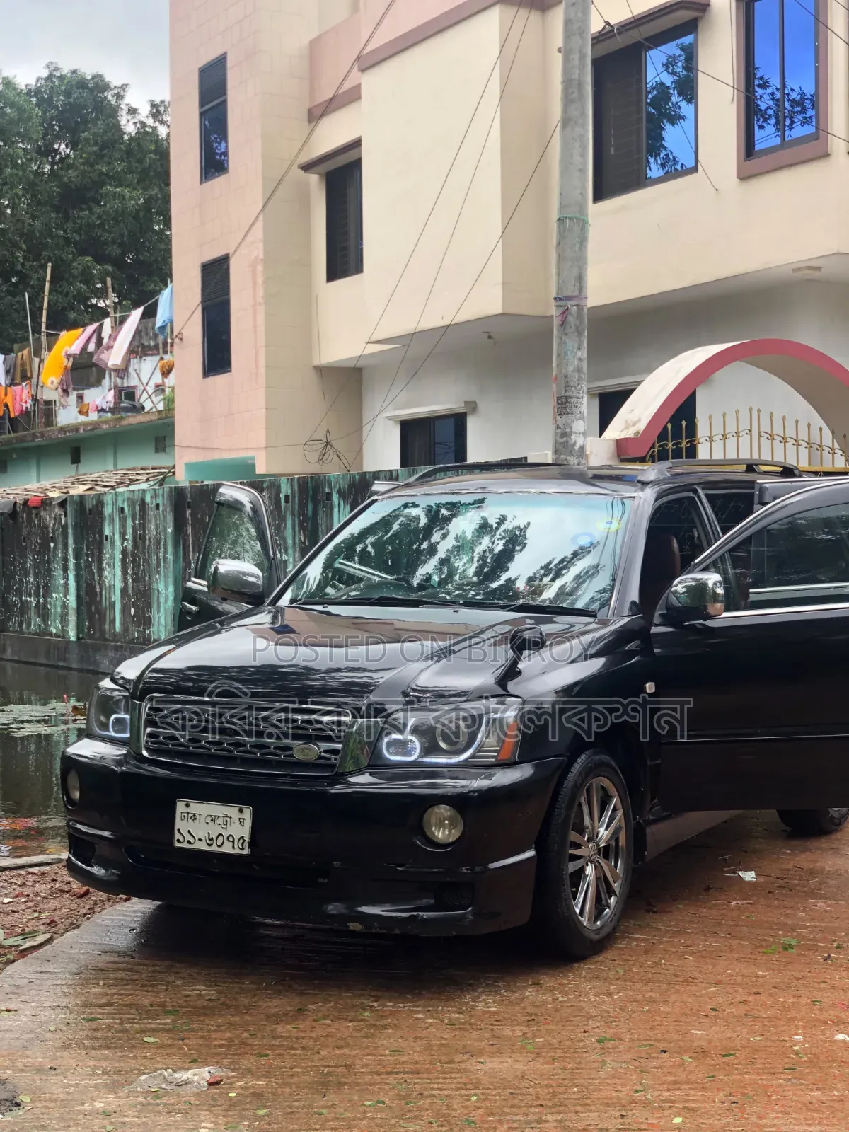 Toyota Kluger 2002 Black