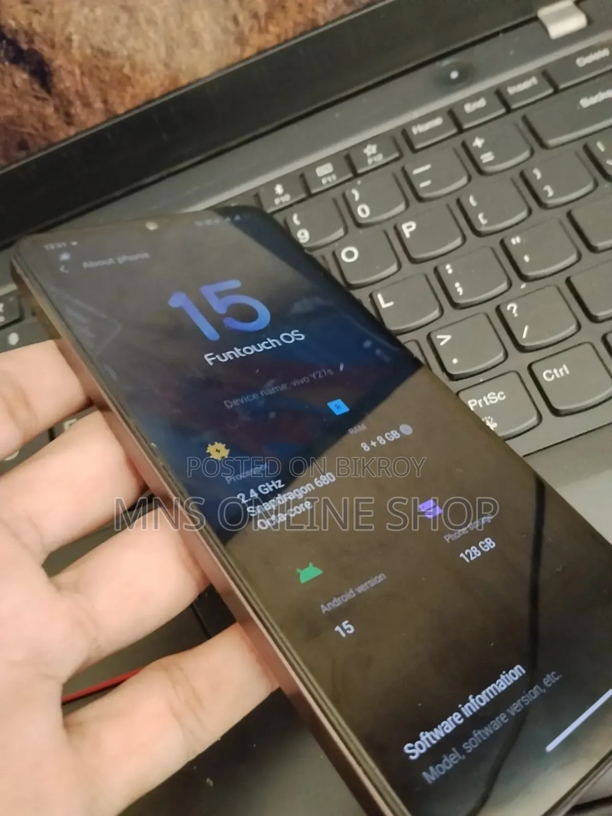 Vivo Y27s 128 GB Purple