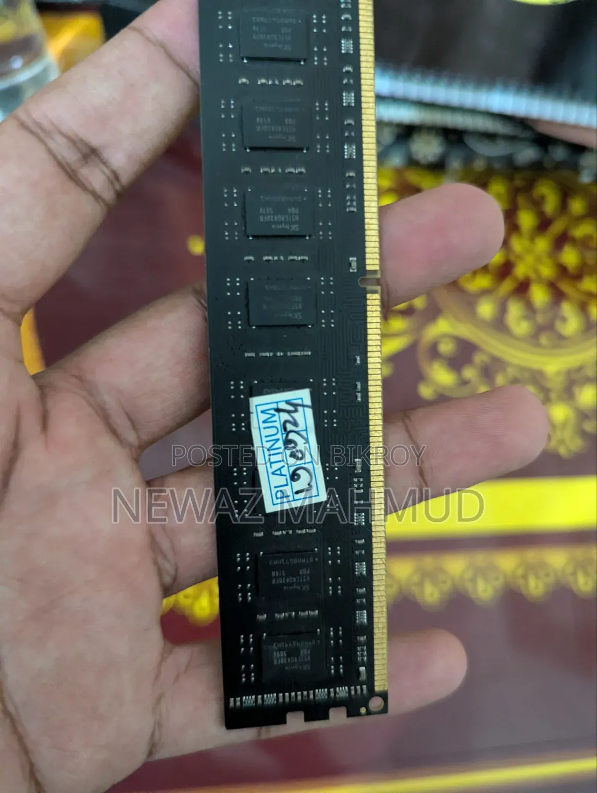 ৮ জিবি র‍্যাম বিক্রি করা হবে