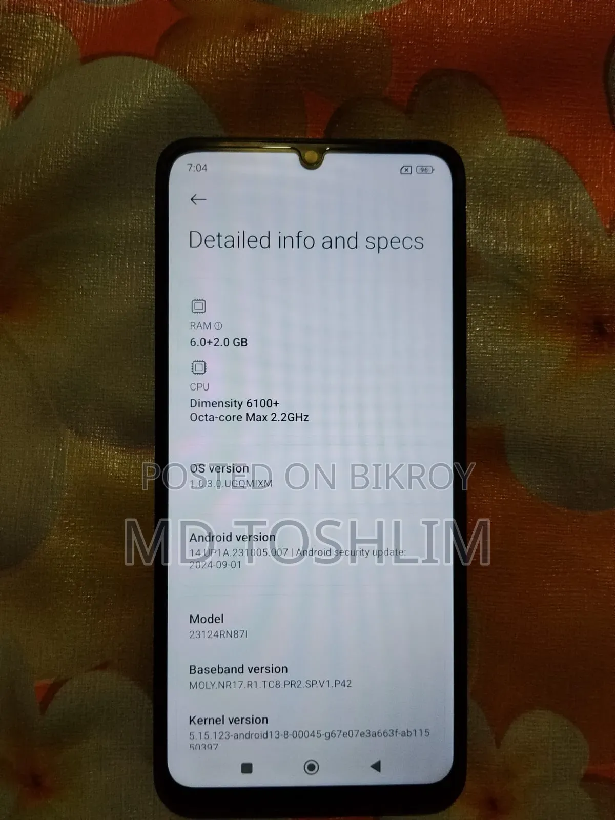 Xiaomi Redmi 13C 5G 128 GB Black