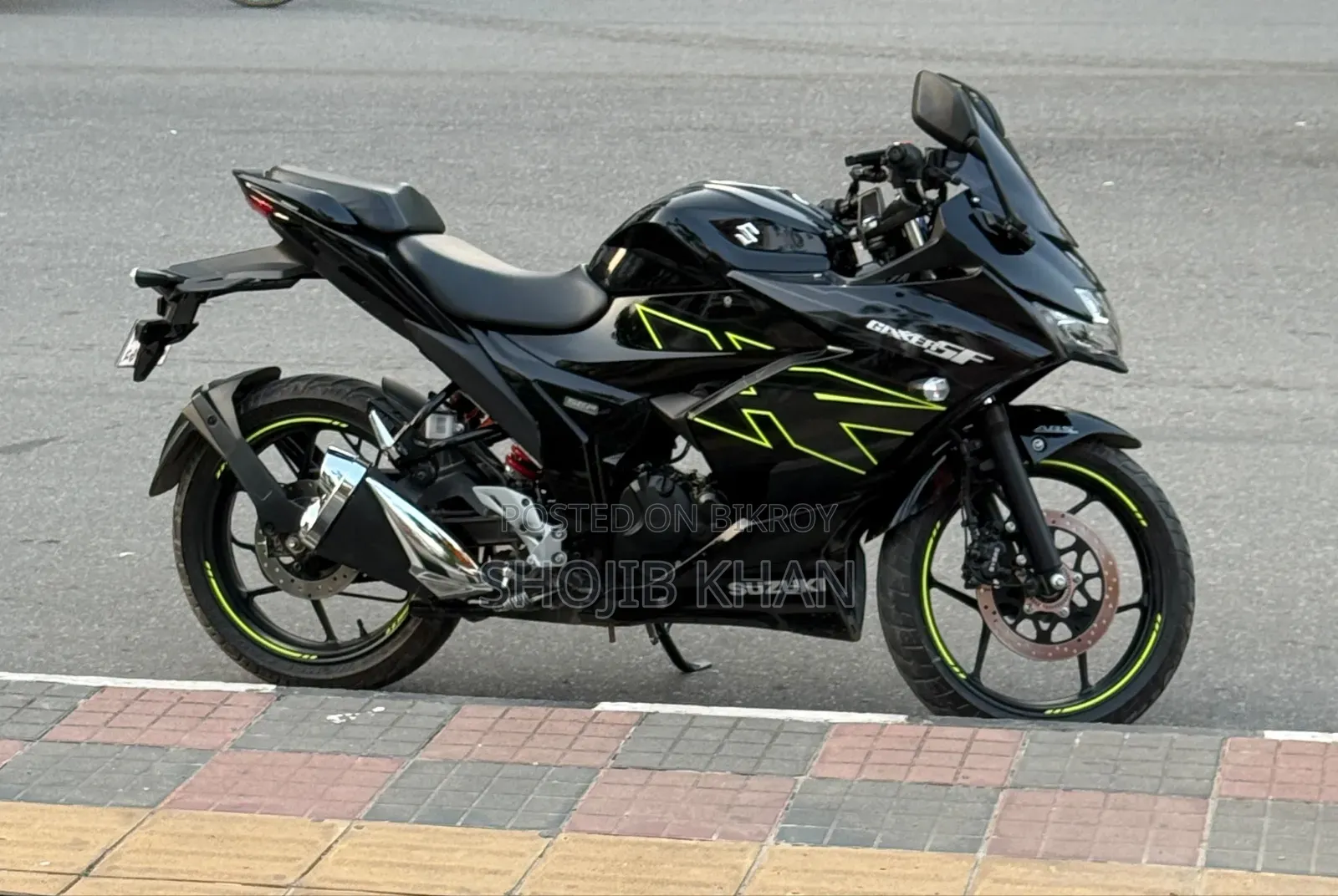 Suzuki Gixxer SF 2025 Black