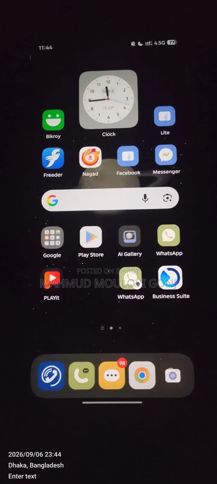 New Tecno Camon 40 256 GB Gray