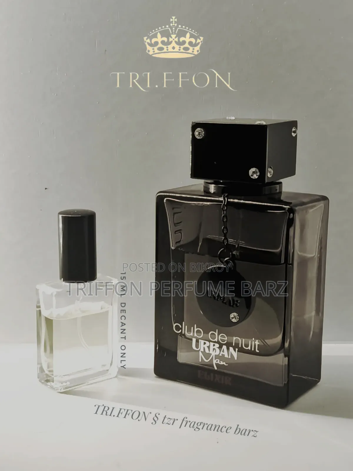 Club De Nuit Urban Man Elixir Perfume ( Decant)