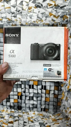 Somy A5100 With Kit Lens and Box Condition
