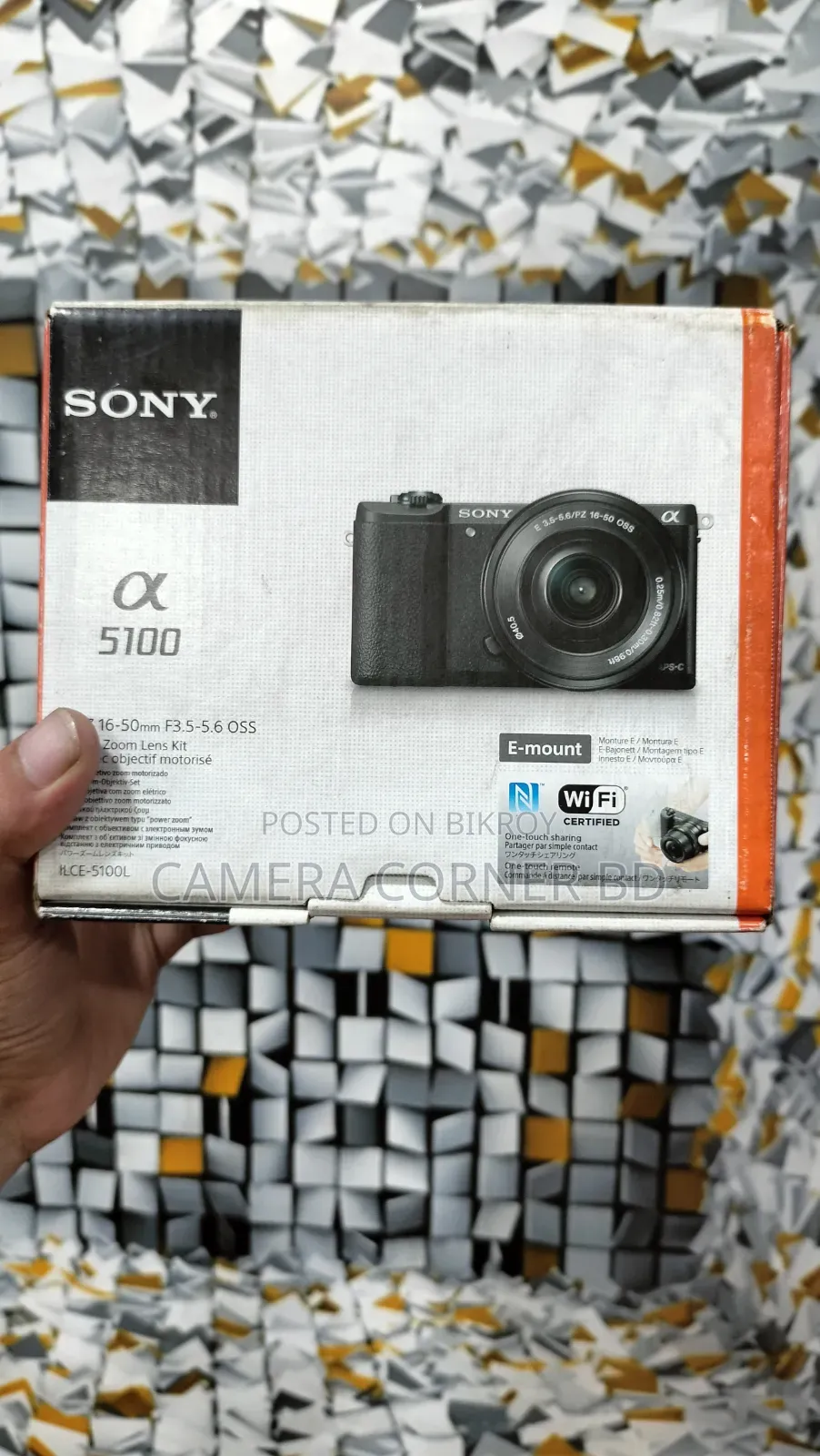 Somy A5100 With Kit Lens and Box Condition