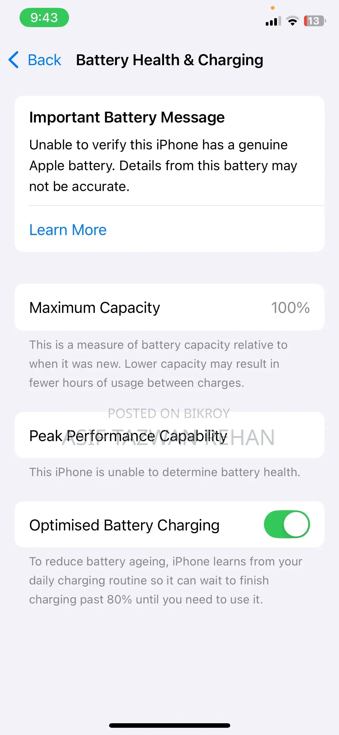 Apple iPhone XS 64 GB Rose Gold