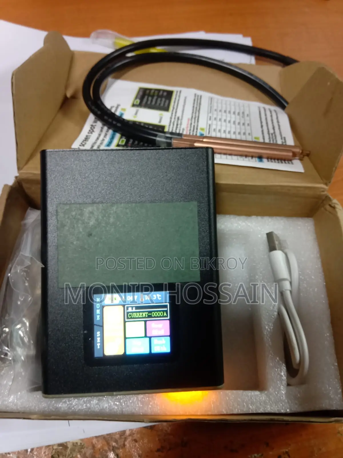 Spot Welding Kit Digital Display Handheld Portable Machine