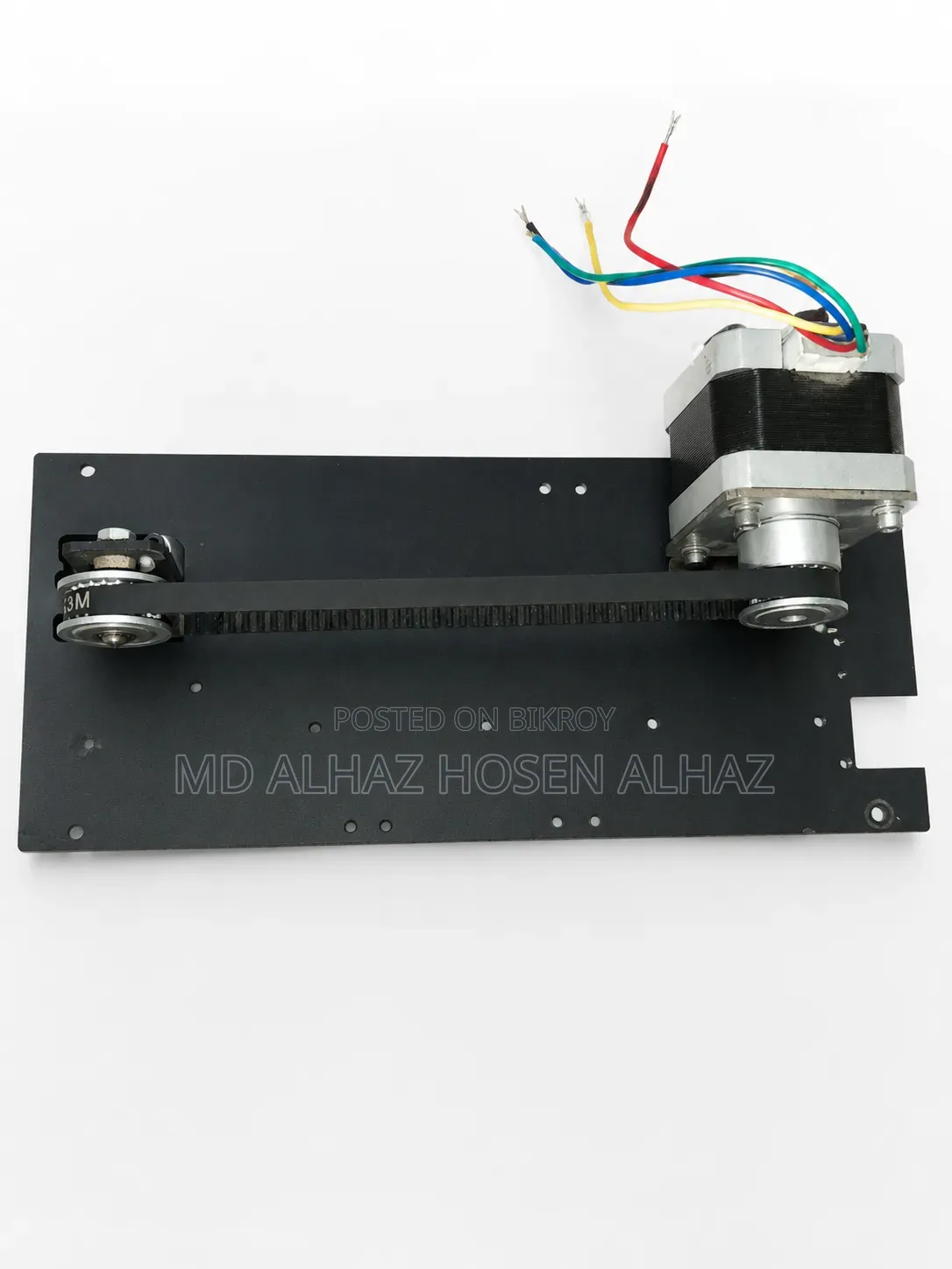 Stepper Motor With Belt