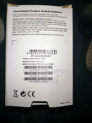 Super Fast Carger Adaptor Samsung, Apple