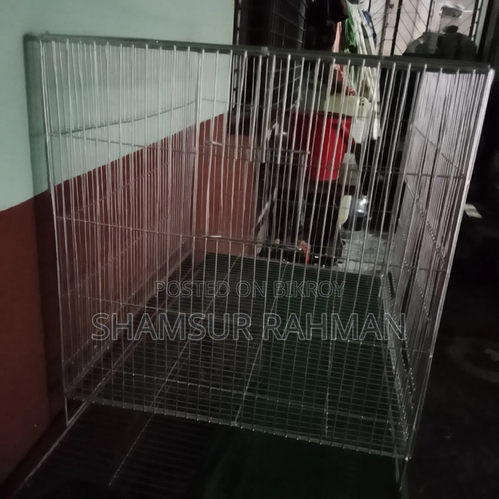 A cage will be sold