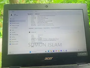 Laptop Acer AcerNote 4GB Intel Core I5 SSD 128GB