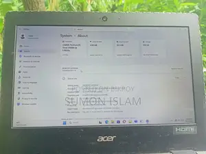 Laptop Acer AcerNote 4GB Intel Core I5 SSD 128GB