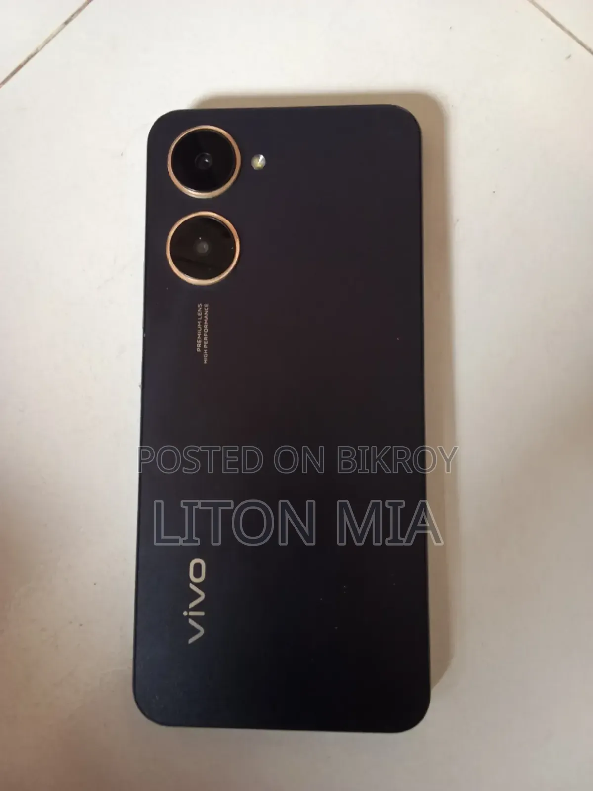 Vivo Y03t 64 GB Black