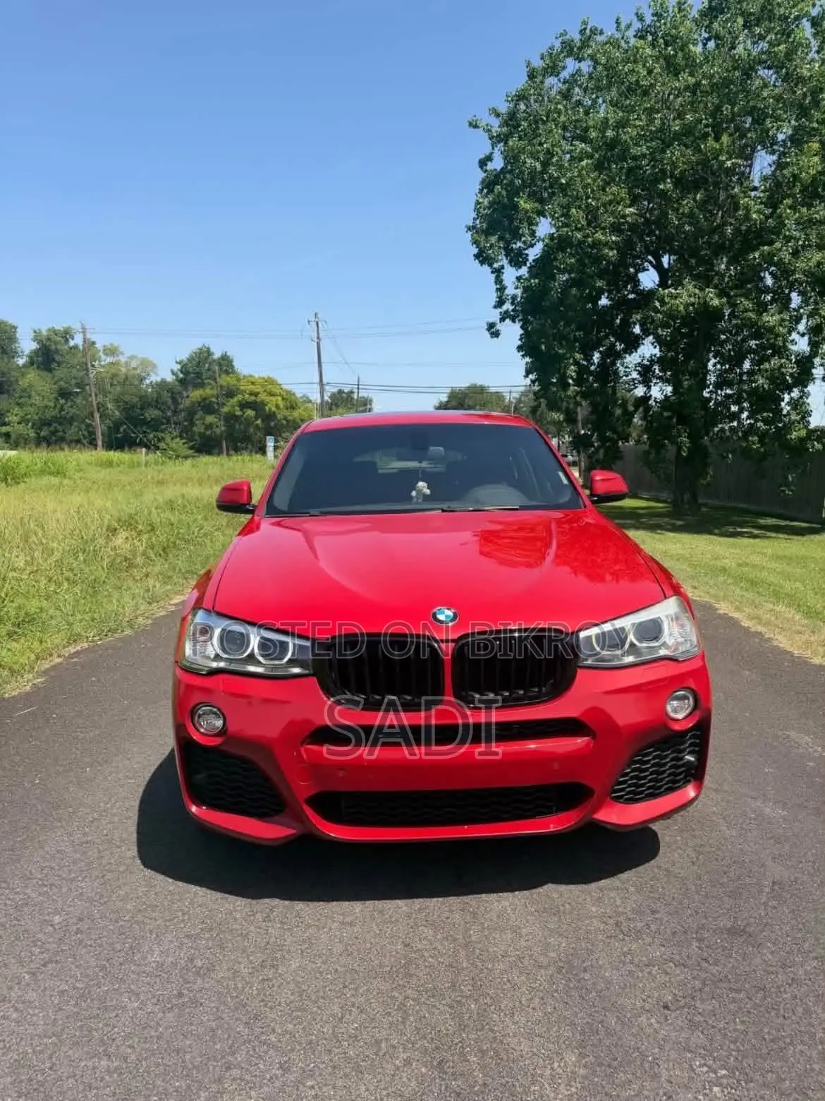 BMW X4 2015 Red