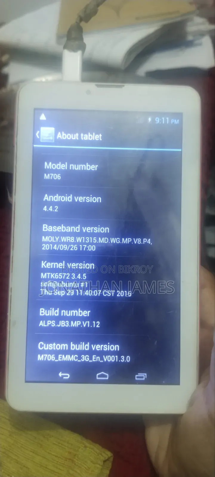 Tablet 4 GB Pink