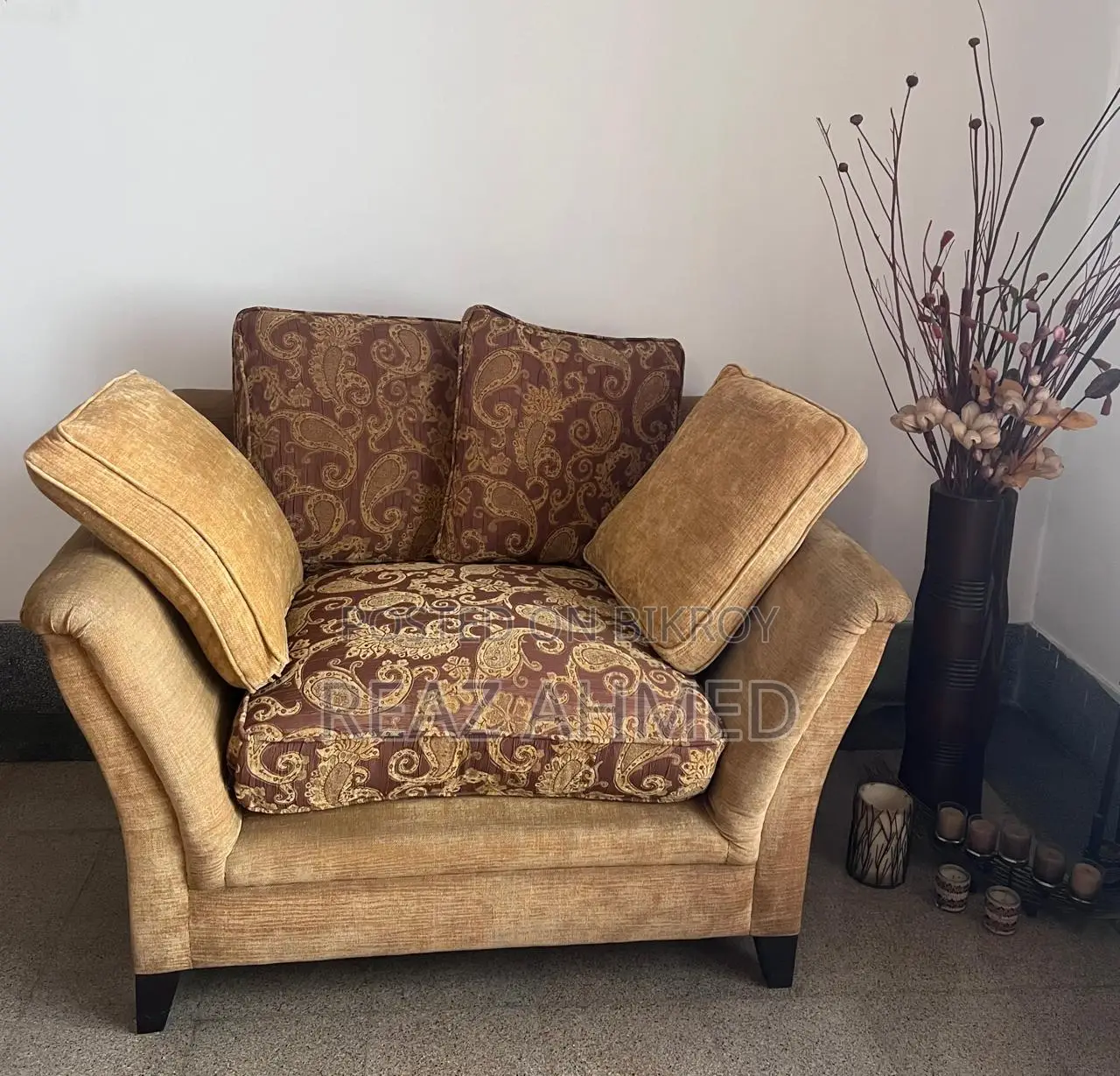 সুন্দর ফর্মাল কাস্টম সোফা সেট