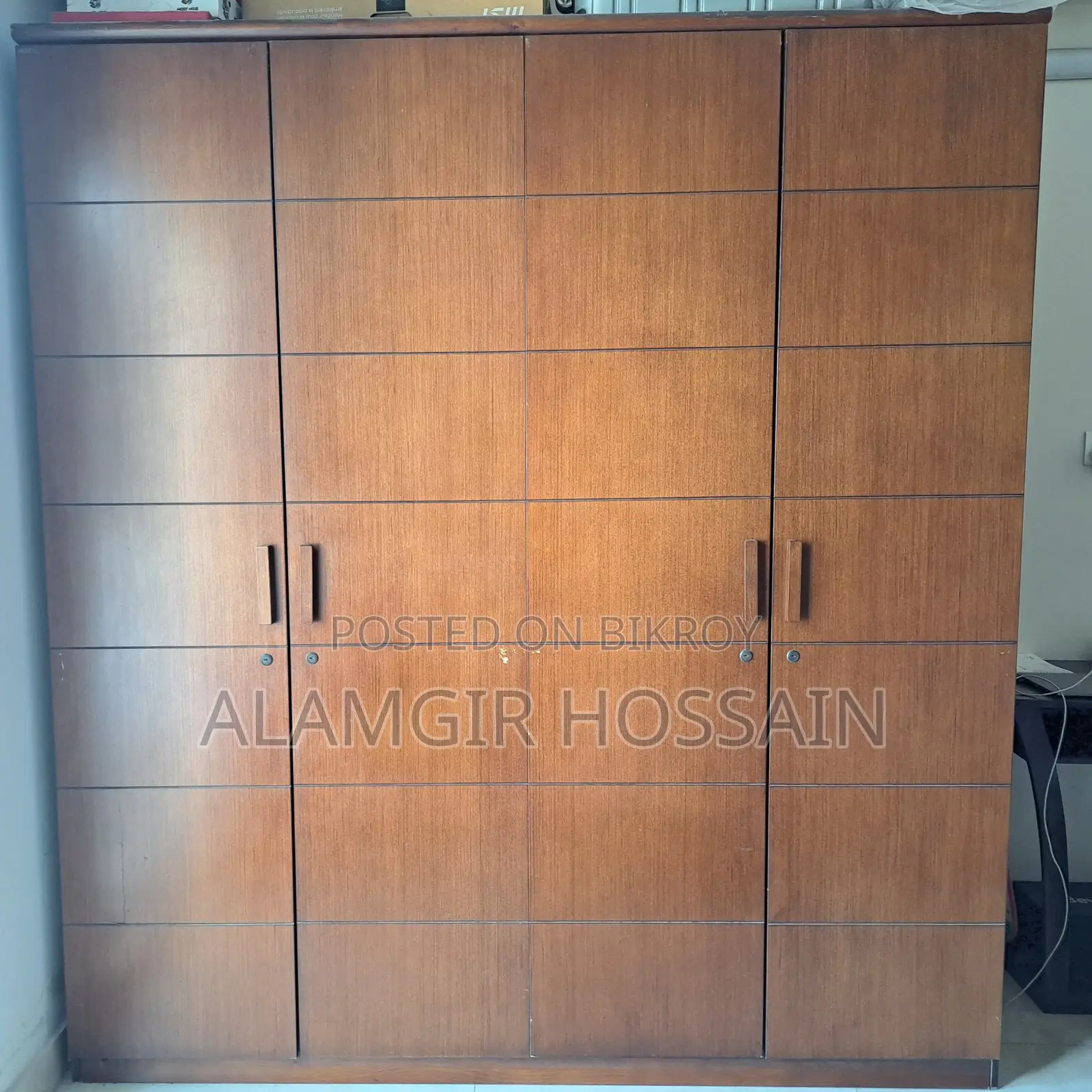 HATIL Carlson-164 Premium Beech Wood Wardrobe | Mirpur-1