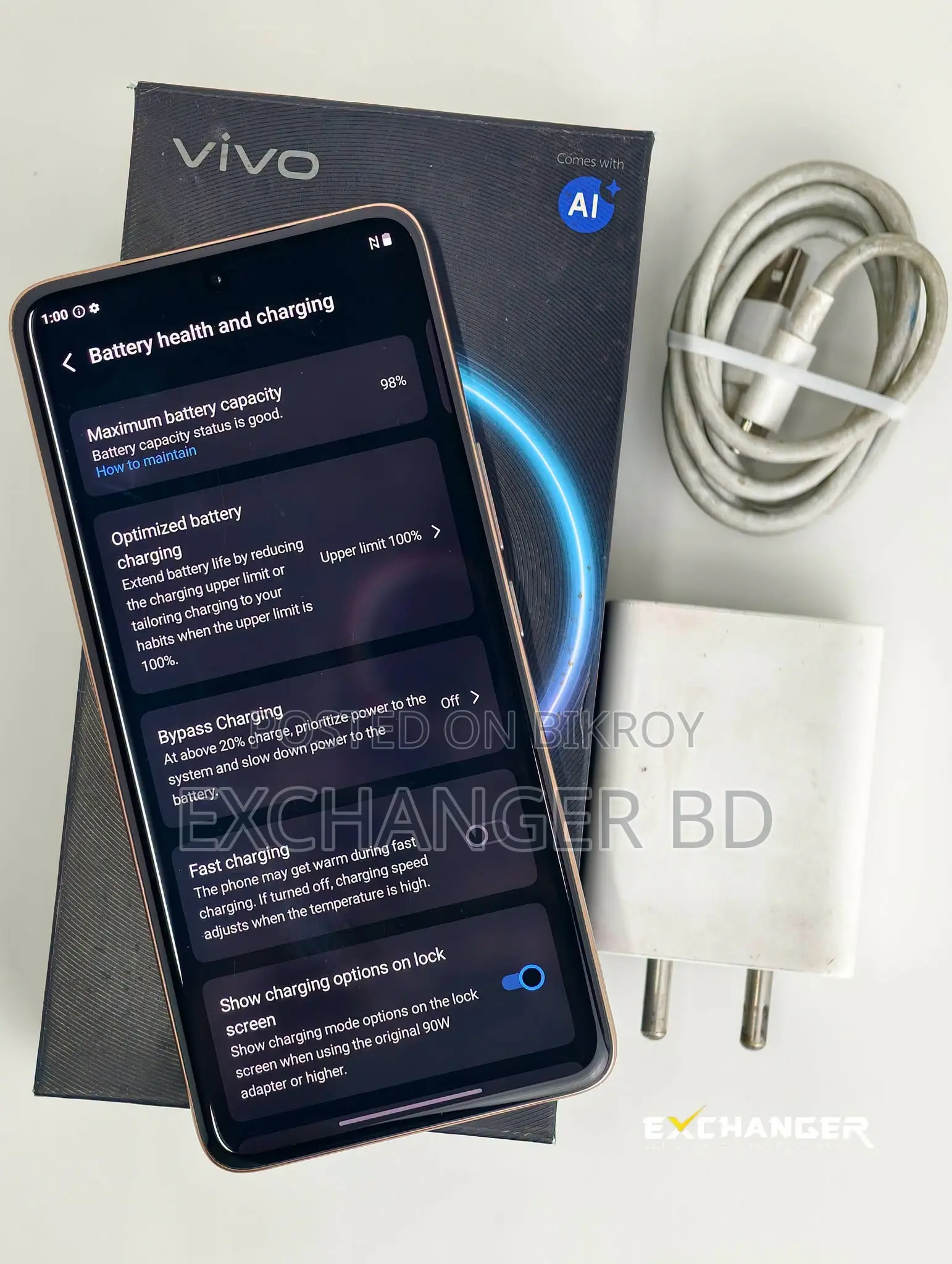 Vivo V60 256 GB Gold