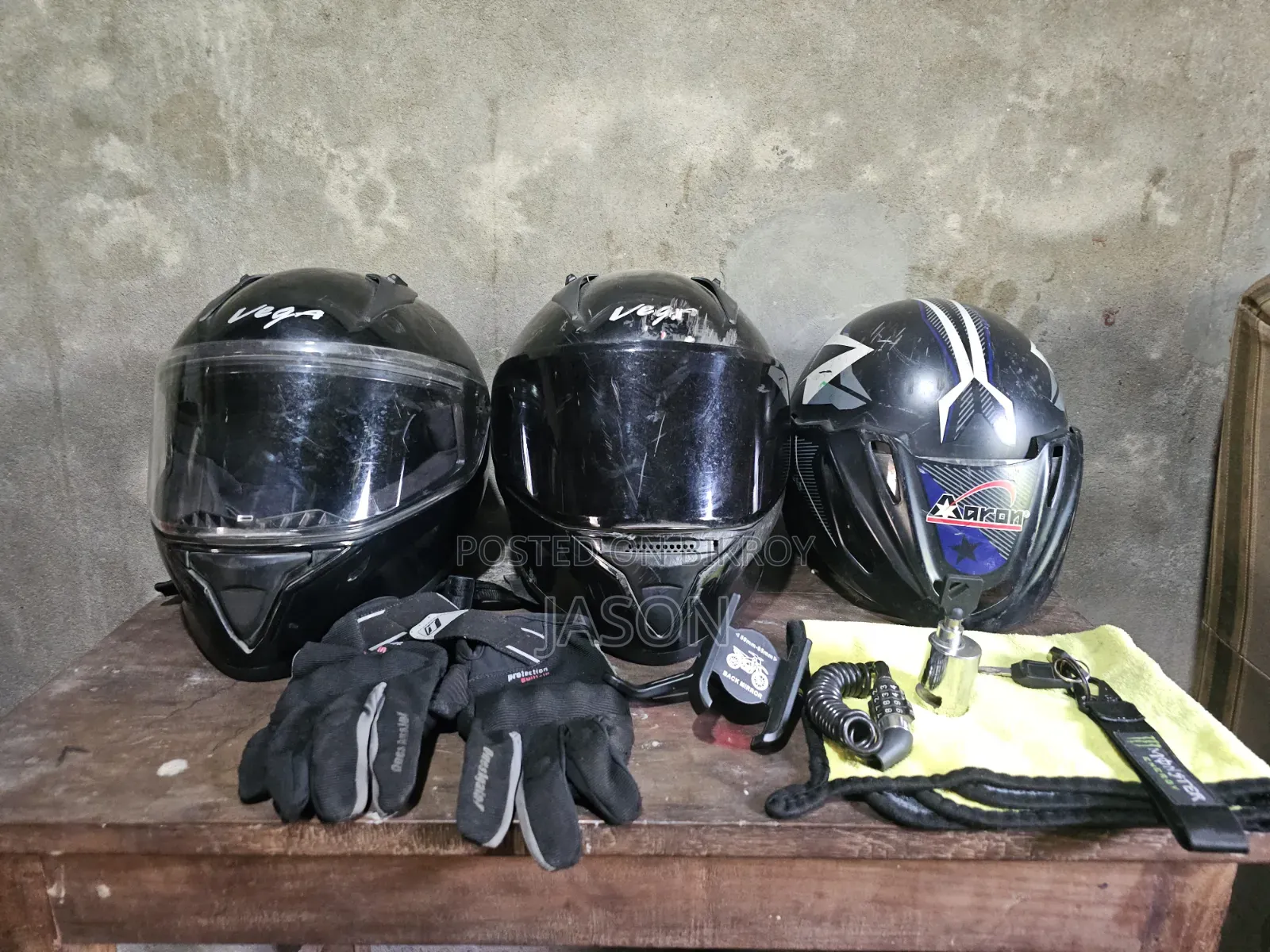 Helmet and Bike Accessories for Sell