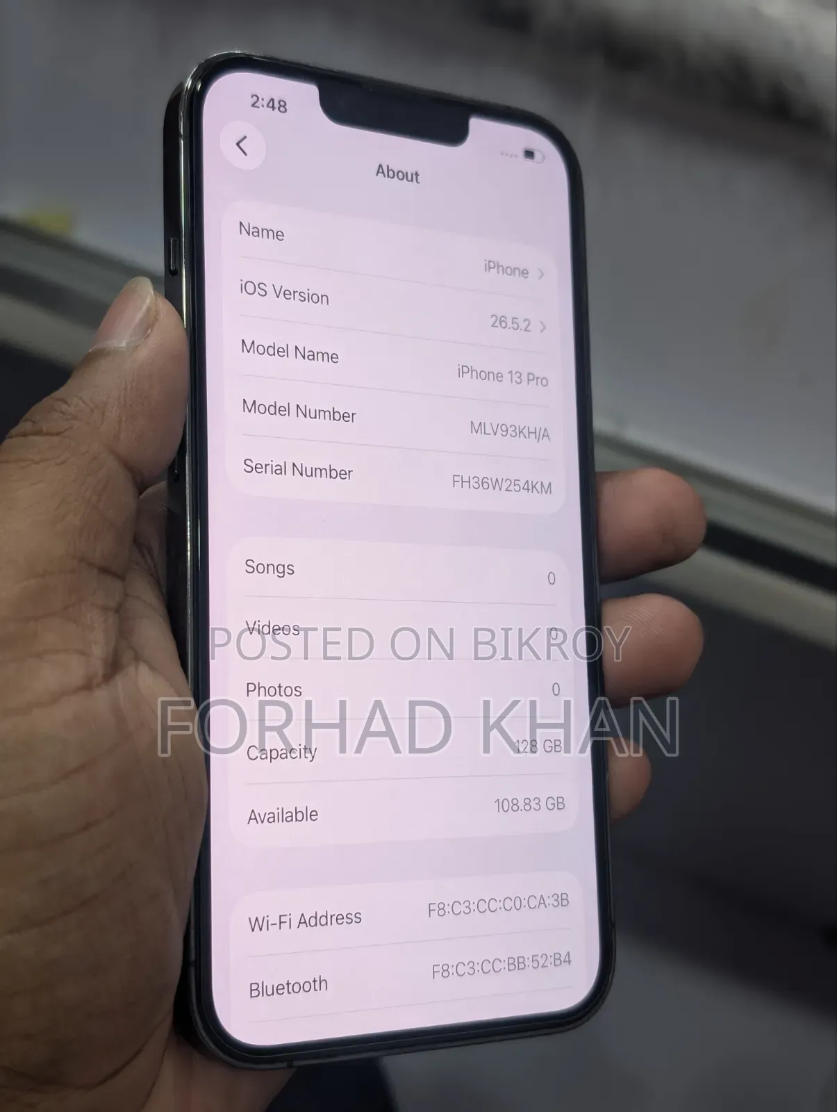 Apple iPhone 13 Pro 128 GB Black