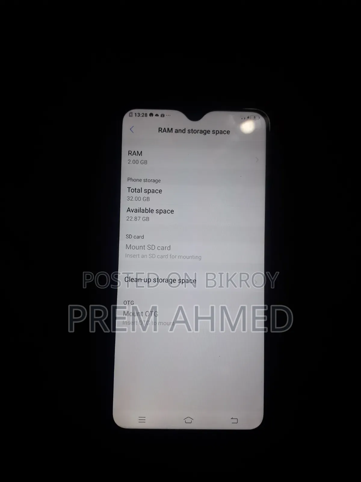 Vivo Y91 32 GB Black