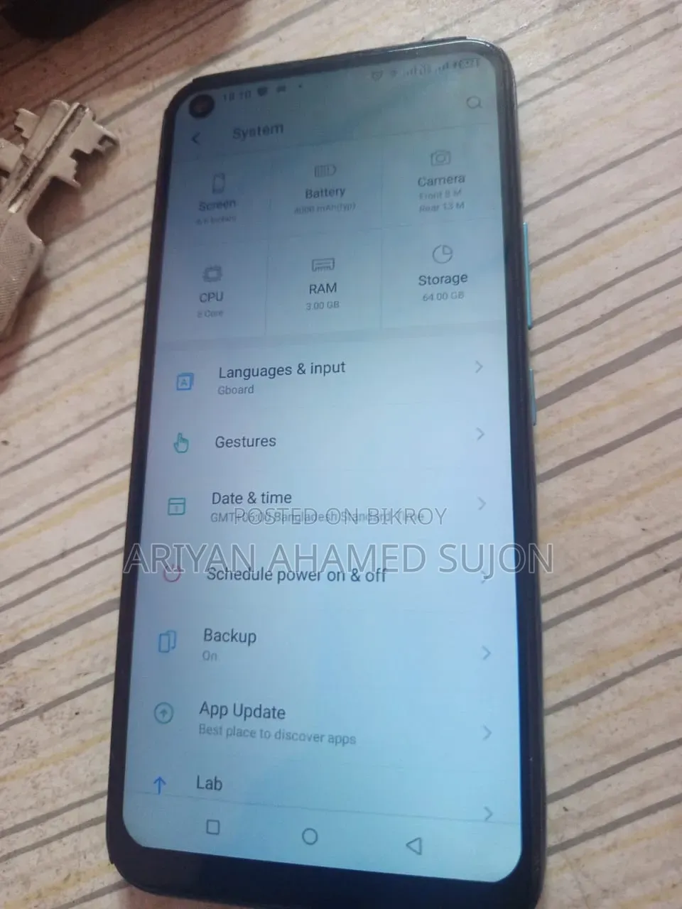 Itel S18 Pro 64 GB Black