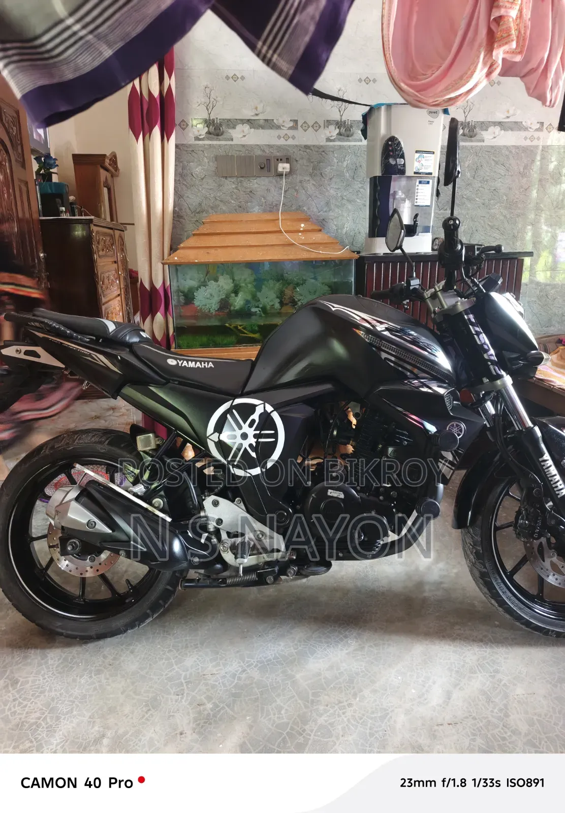 Yamaha FZS V2 2024 Black