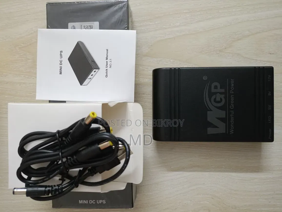 WGP Mini UPS | WiFi Router, ONU Camera