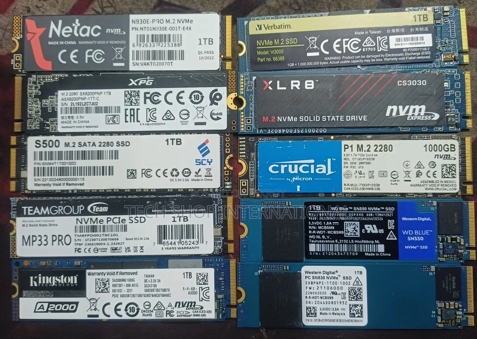 SSD M.2 1tb Nvme Original