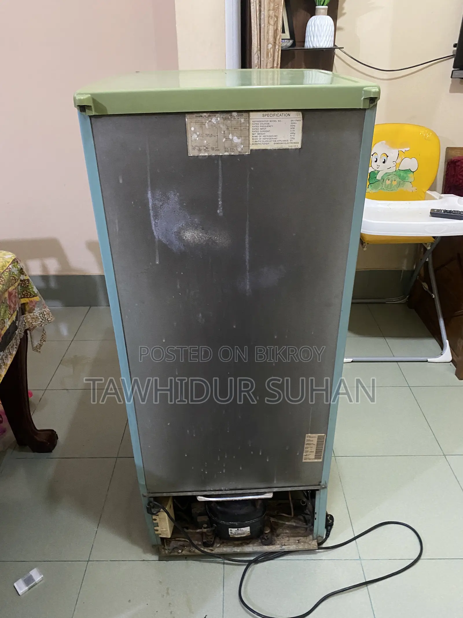 Samsung Refrigerator SR-17NFB