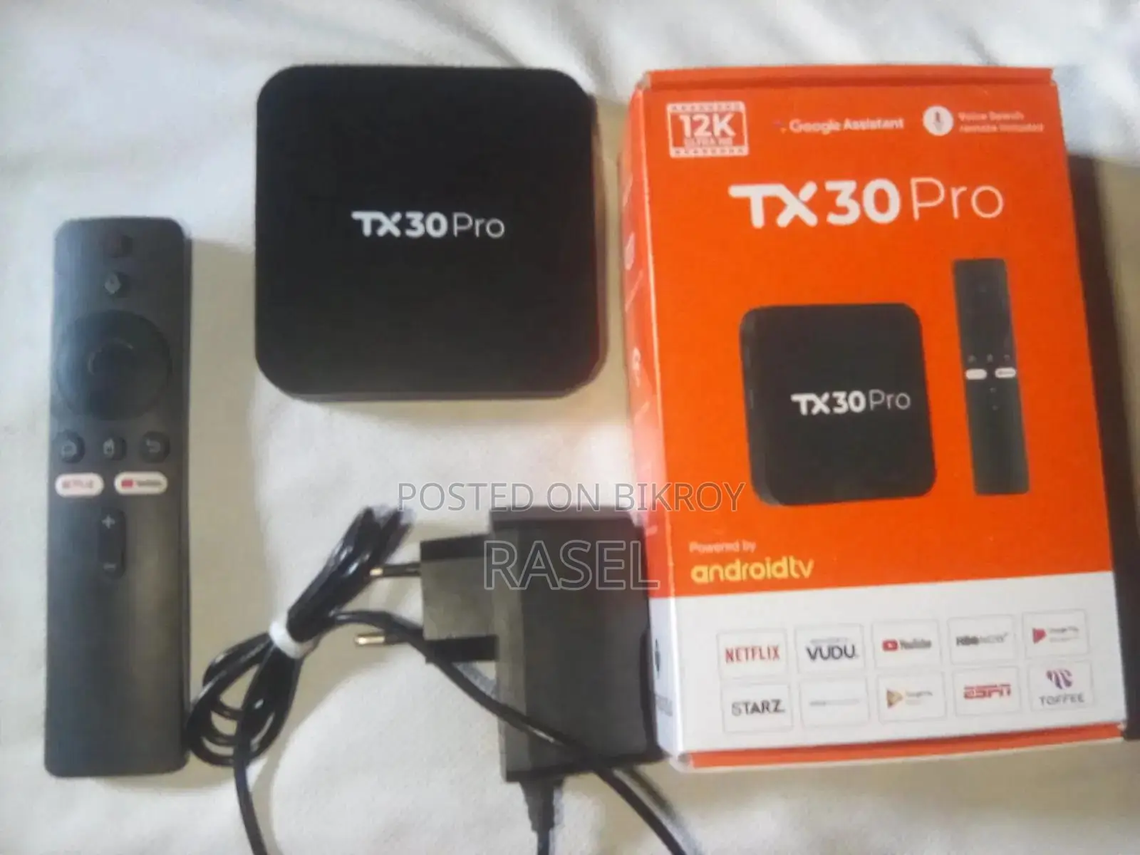 Android TV Box Voice Control TX30 Pro