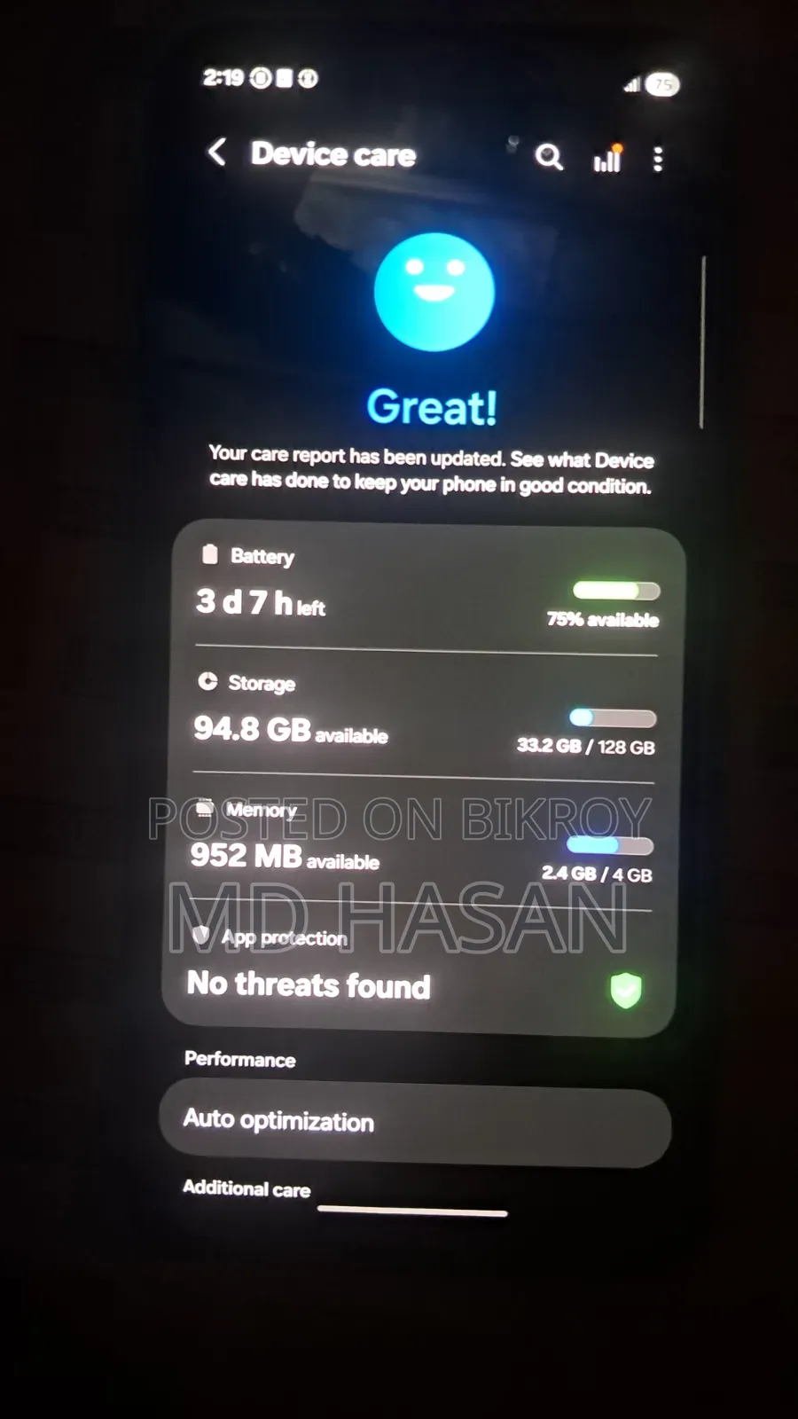 New Samsung Galaxy A17 5G 128 GB Black