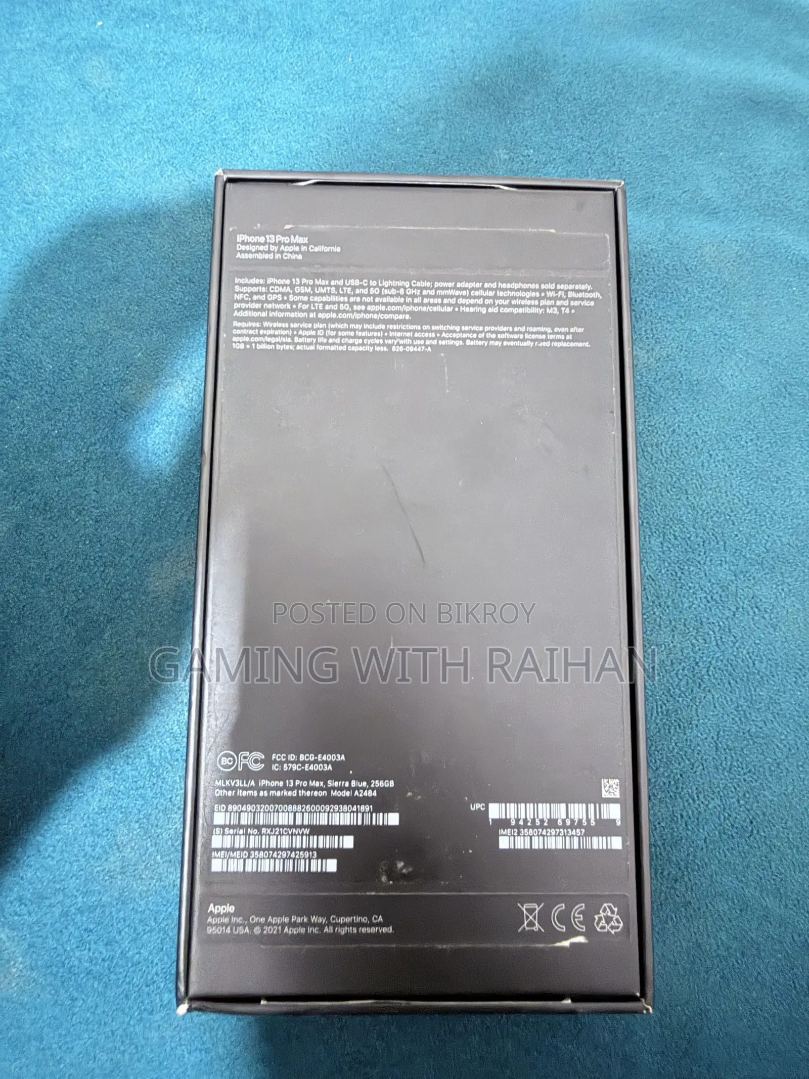 Apple iPhone 13 Pro Max 256 GB Blue