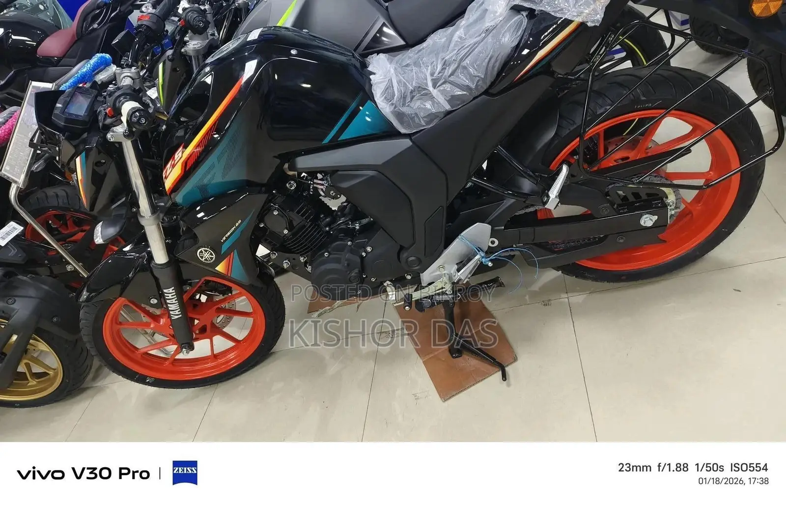 Yamaha FZS V2 2025 Black