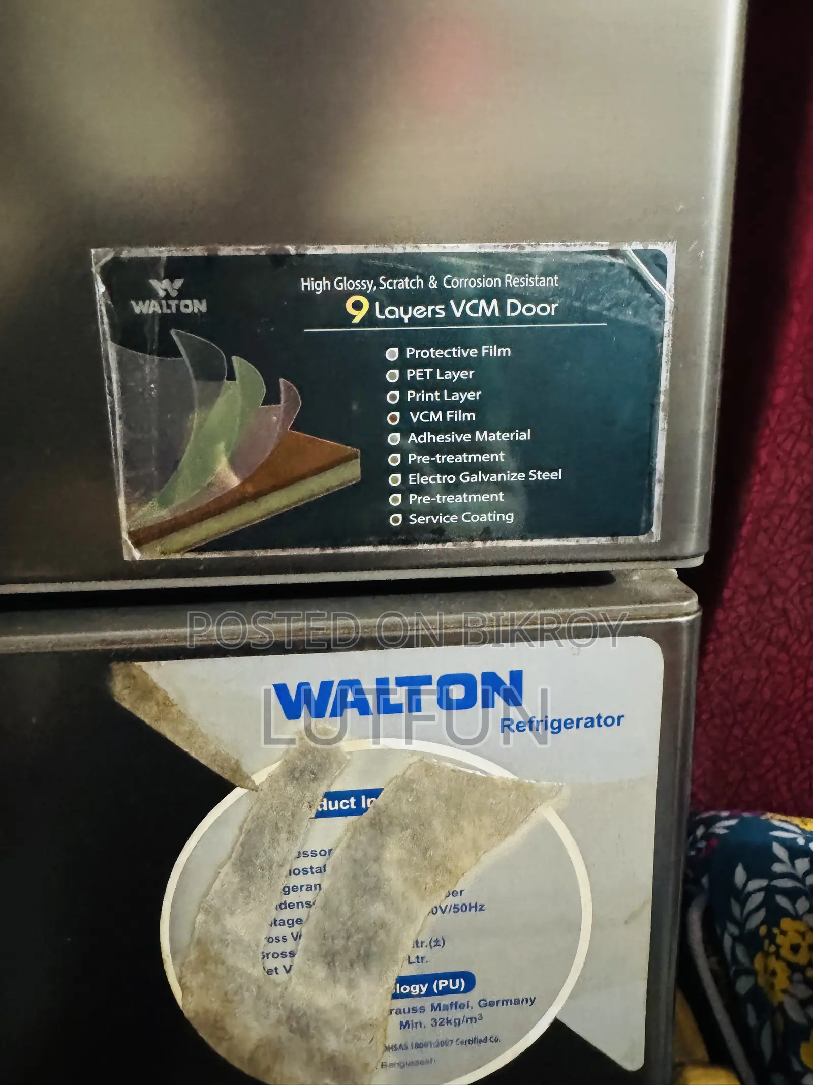 Walton Refrigerator 380 Liters