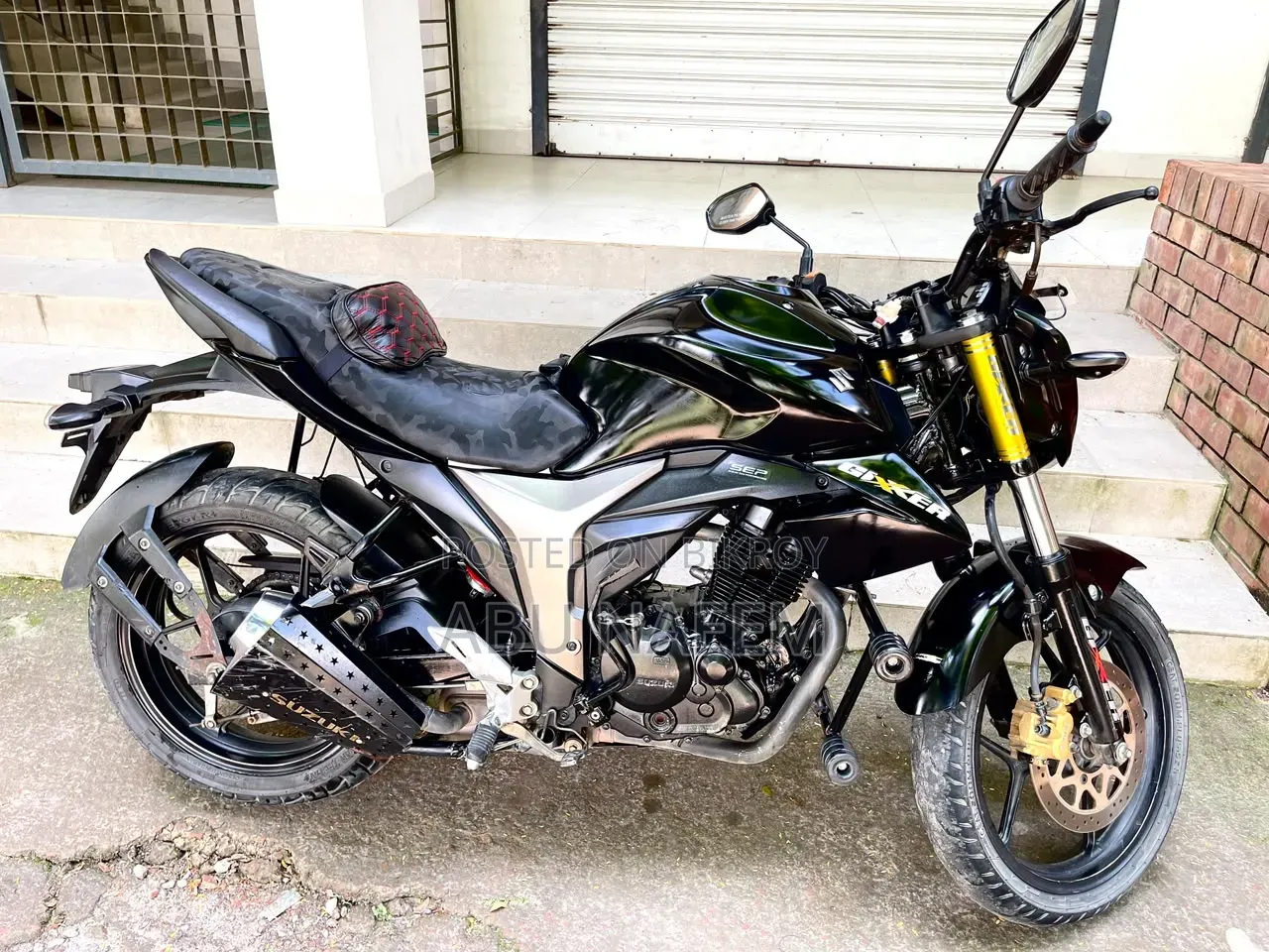 Suzuki Gixxer 2022 Black