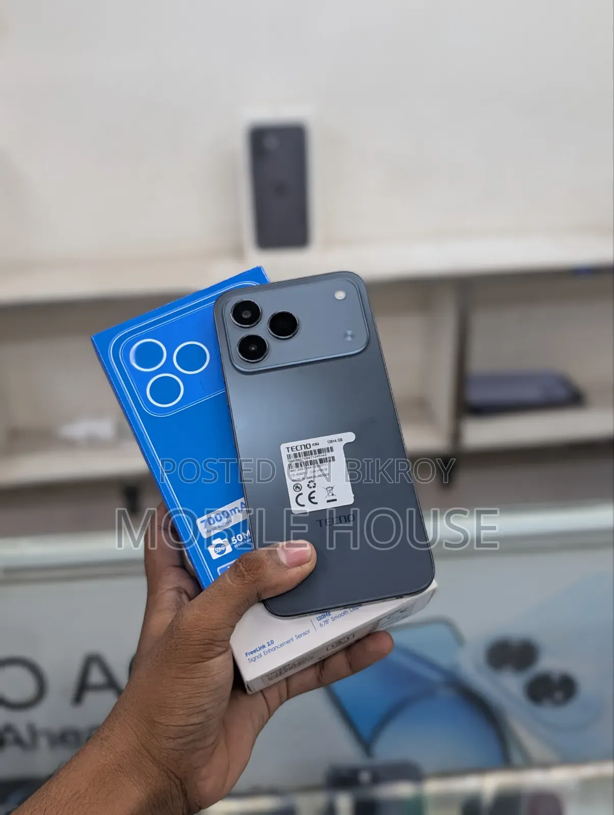 Tecno Spark 50 5G 128 GB Gray