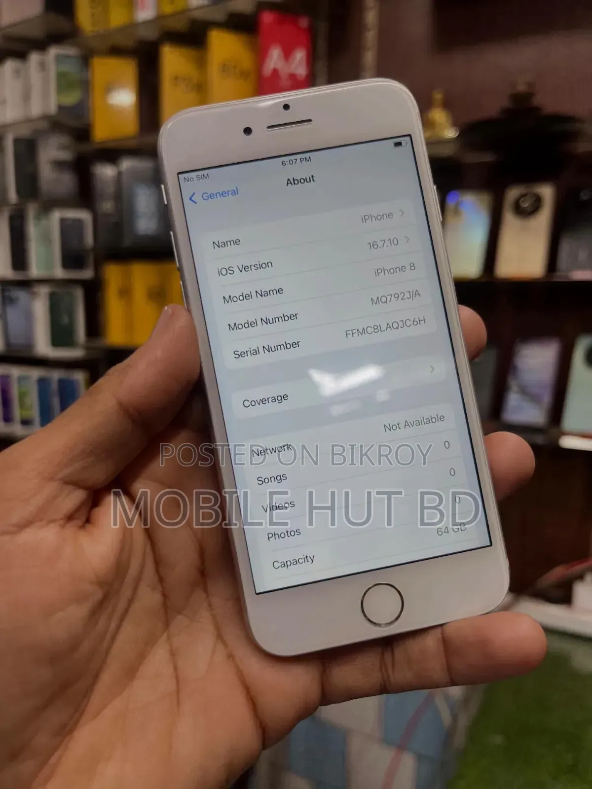 Apple iPhone 8 64 GB White