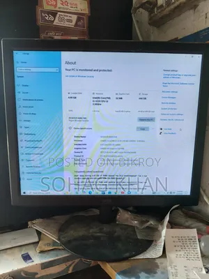 Desktop Computer 4GB Intel Core I3 SSD 128GB