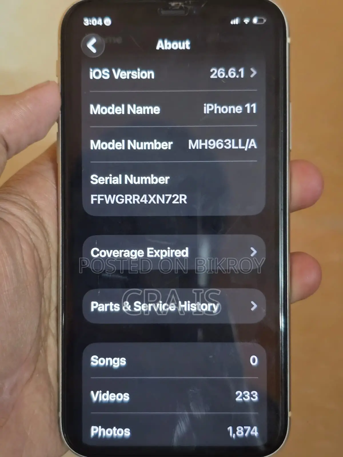Apple iPhone 11 128 GB White