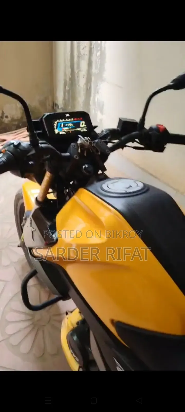 TVS Raider 125 2024 Yellow