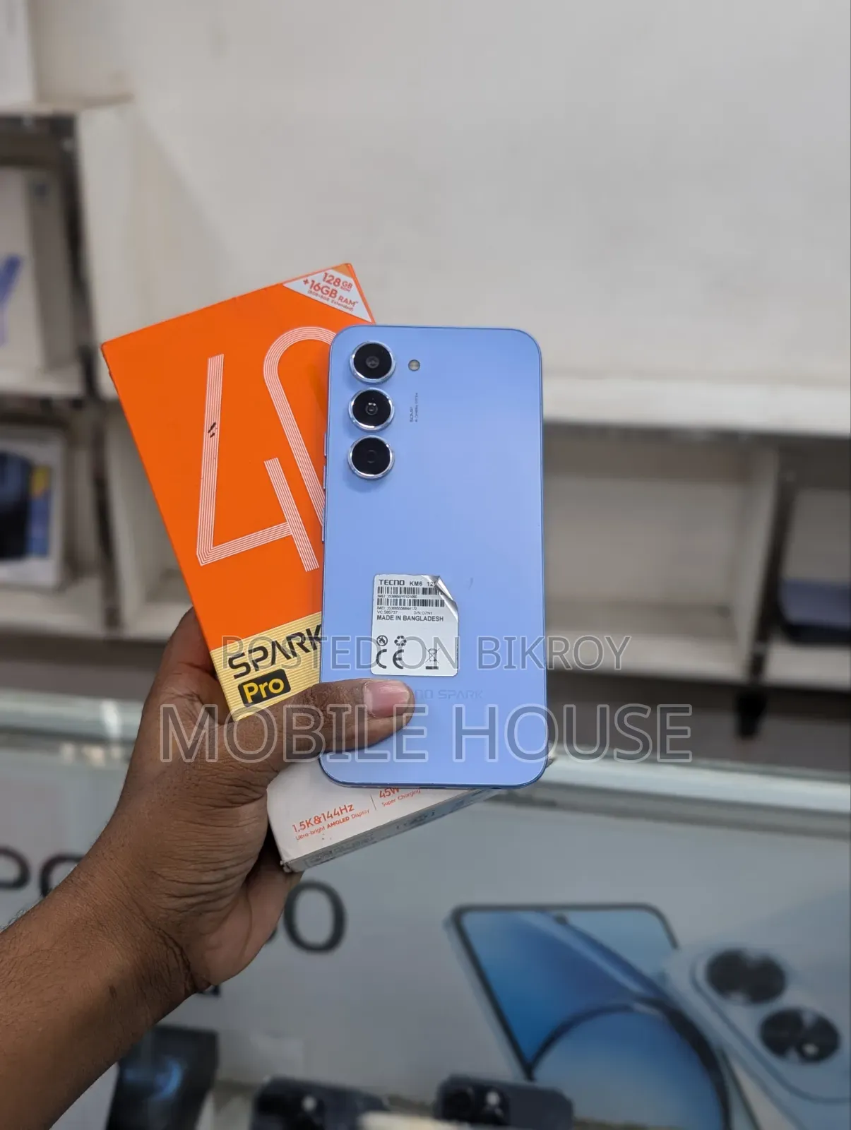 Tecno Spark 40 Pro 128 GB Blue