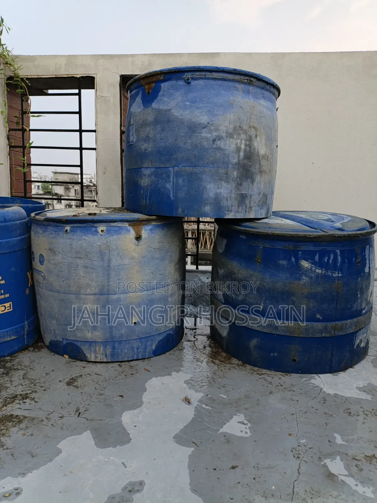 Half Drum for Plant Tress