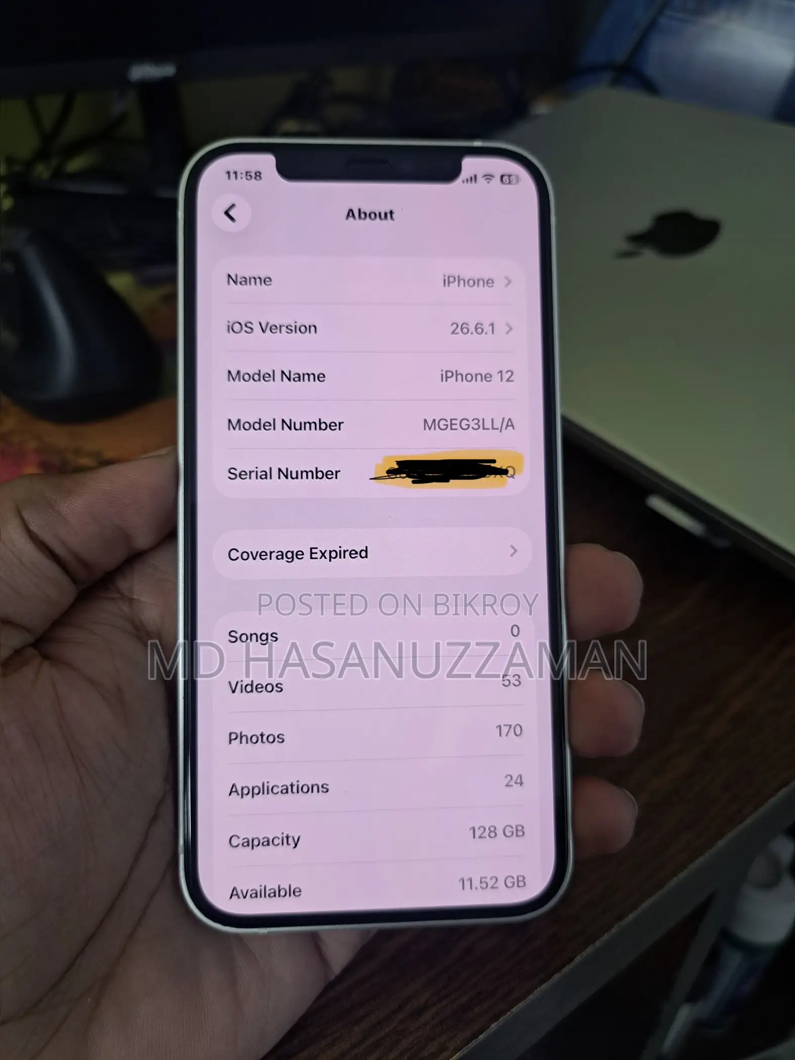 Apple iPhone 12 128 GB White