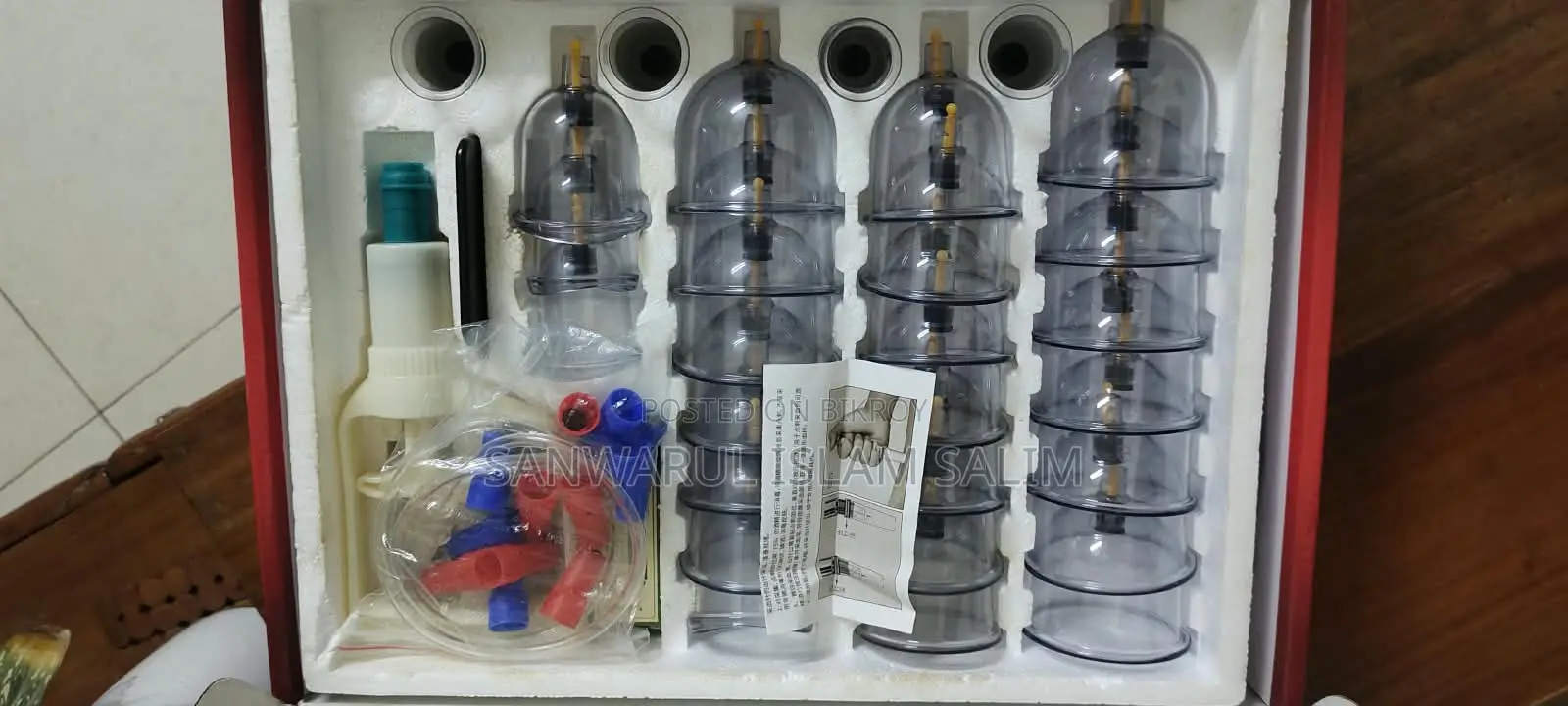 হীজামা/Acu Hijama/Cupping/Sunnah Therapy 1 Set With 32 PCS Cup