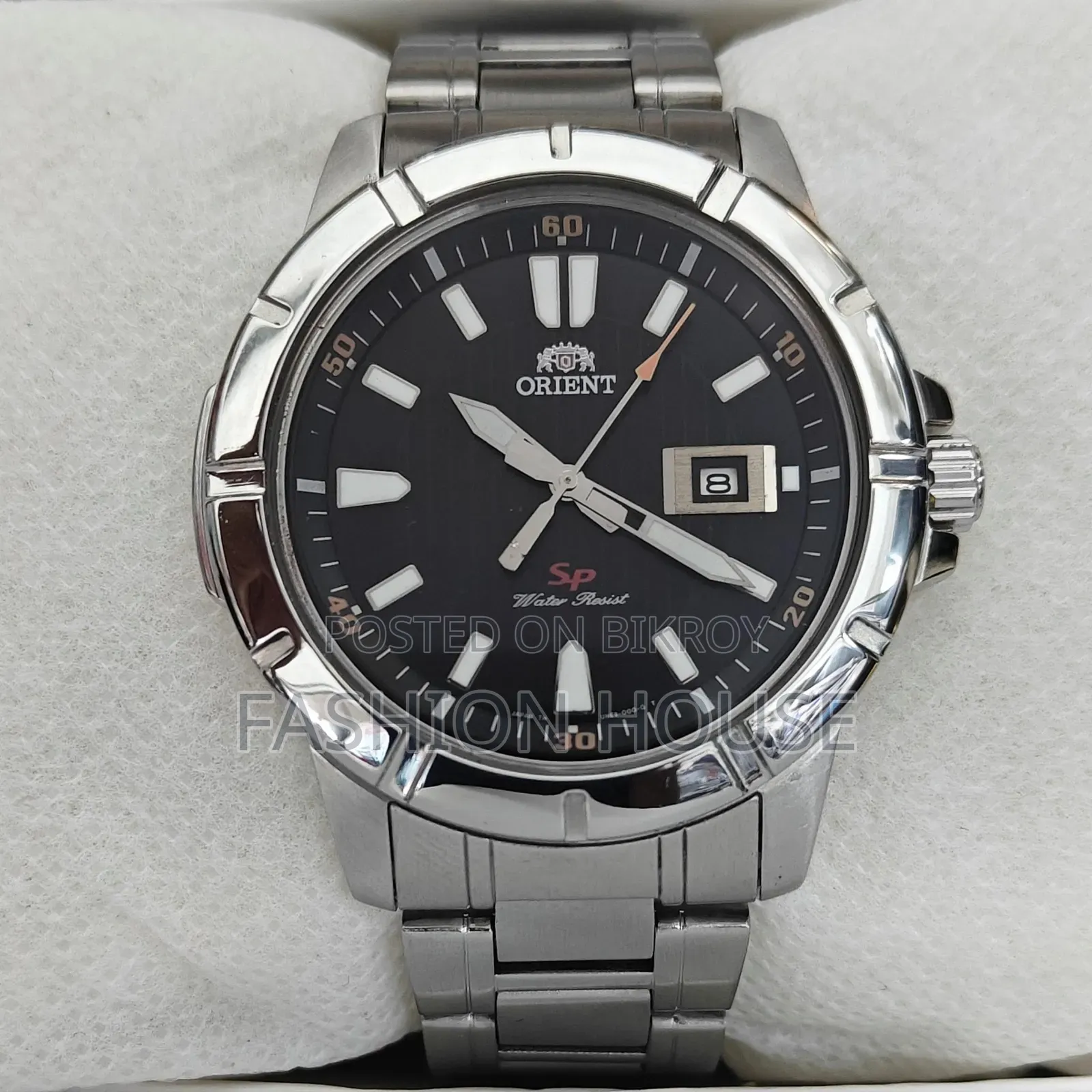 Orient SP Quartz Men's Watch Stainless Steel Luminous Hands