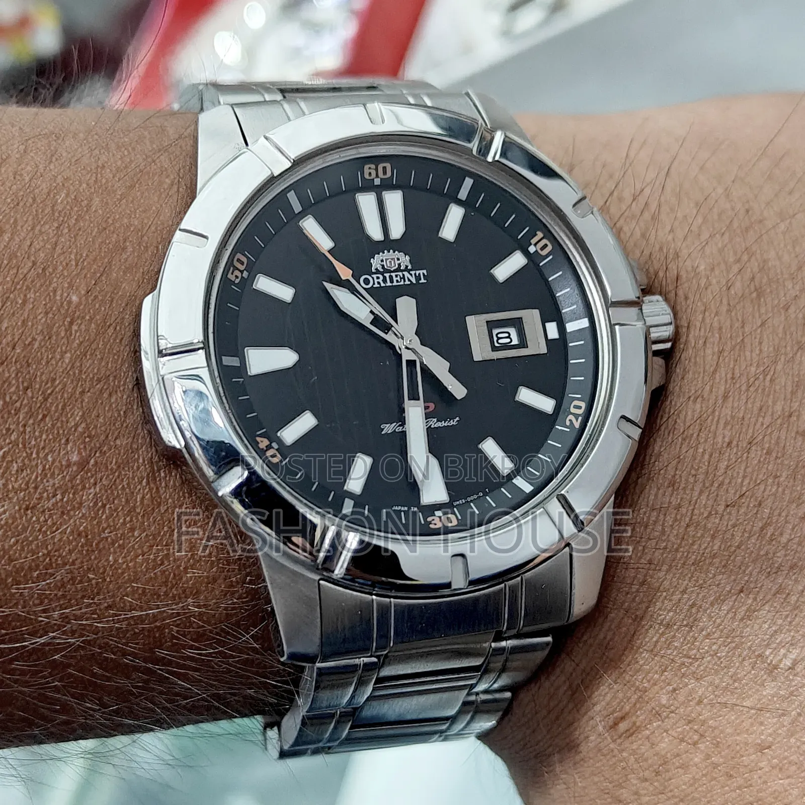 Orient SP Quartz Men's Watch Stainless Steel Luminous Hands