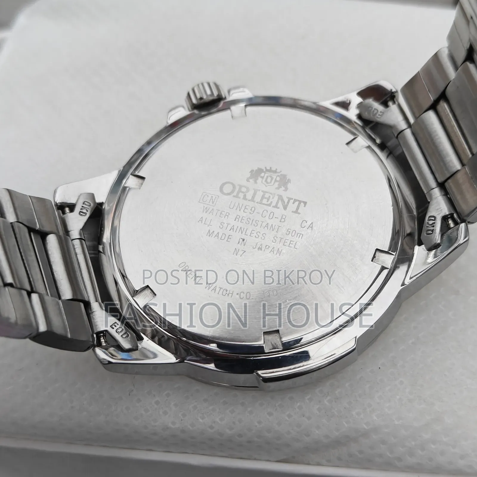 Orient SP Quartz Men's Watch Stainless Steel Luminous Hands