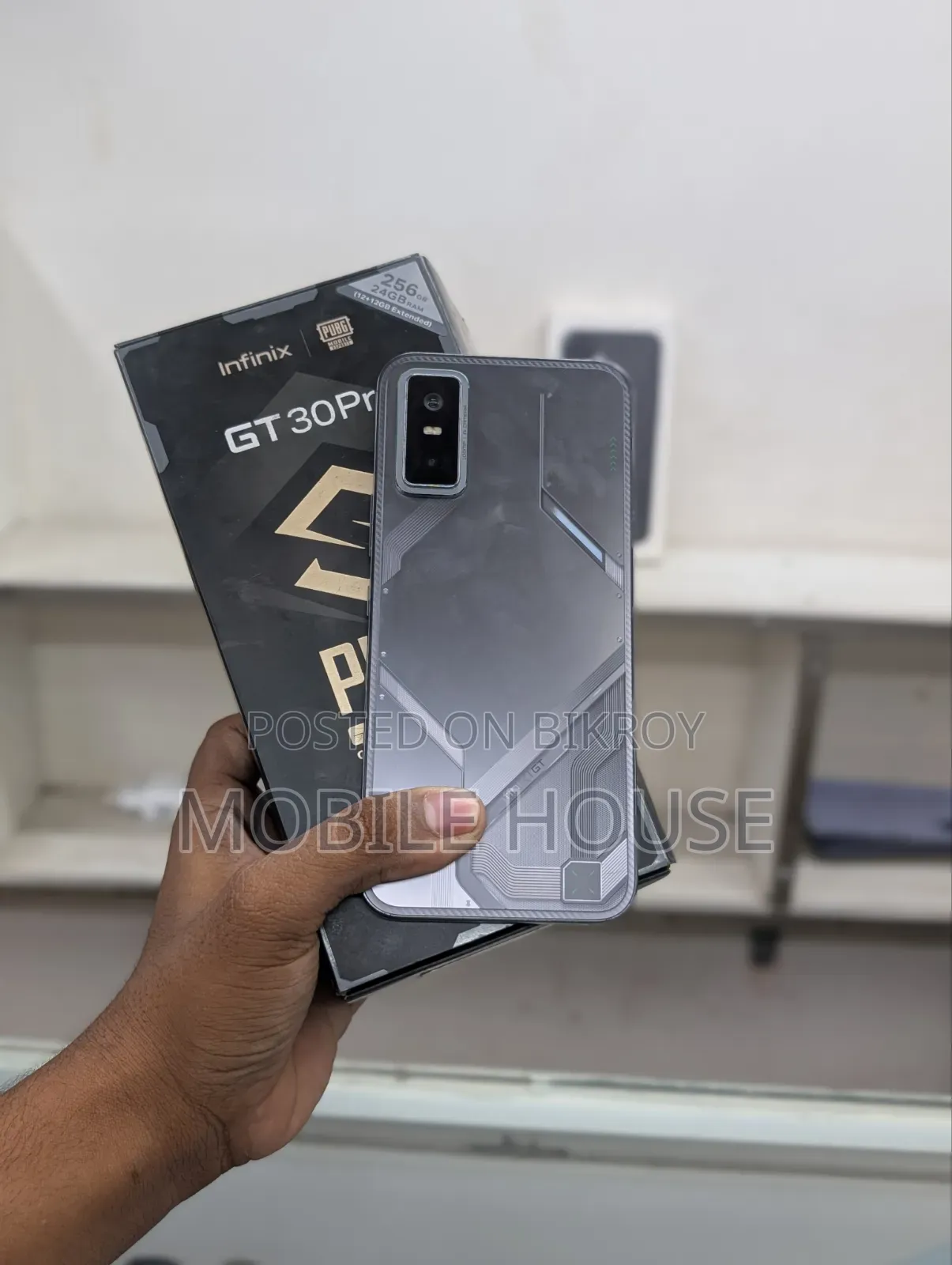 Infinix GT 30 Pro 256 GB Gray