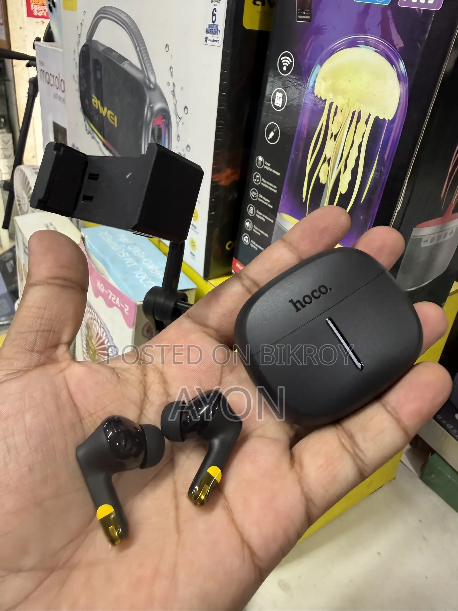 HOCO EQ34 Plus ANC+ENC TWS Headset Premium Hi-Fi Audio Experience
